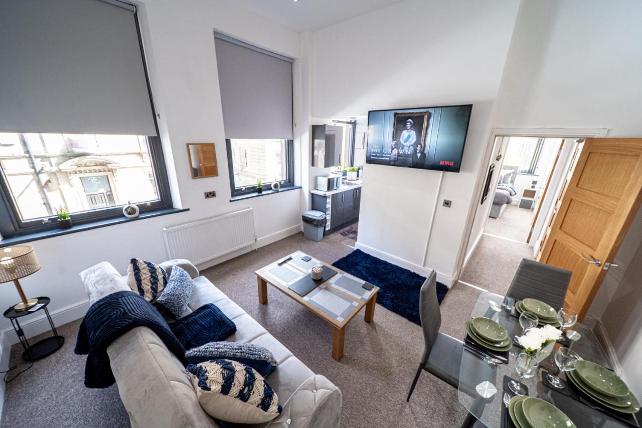 Cozy 1-Bedroom Apartment In The Heart Of Barnsley Town Centre Bagian luar foto